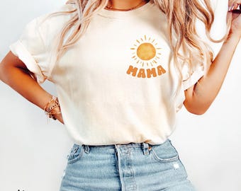 Mama Sun Shirt One Happy Girl First Birthday Shirt Sun Theme First Trip Around The Sun 1st Birthday Sun Birthday Matching Mom Dad Shirt
