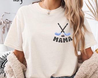 Rookie Year Hockey First Birthday Mama Hockey Theme 1st Birthday Mom Of The Rookie Shirt Mama Dada Hockey Shirt Rookie Year Tee