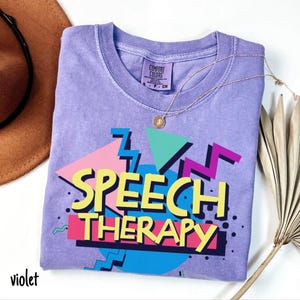 Speech Therapy Shirt, SLP Shirt, SLPA, Gift For Speech Therapist Shirt, Speech Language Pathologist, Speech Pathologist Tee, Retro Speech