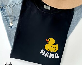 One Lucky Duck First Birthday Custom 1st Birthday Duck Theme Shirt Mama Dada Lucky Duck Shirt Birthday Boy Duck Matching Shirt Mom Dad Duck