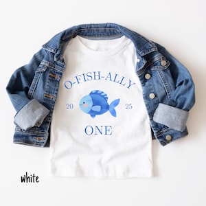O Fish ally One First Birthday Shirt Cake Smash Shirt Fish Theme Boy 1st Birthday Fish Shirt Infant Tee First Birthday Outfit Fishing