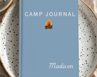 Personalized Camp Journal: Custom Camping Notebook Gift