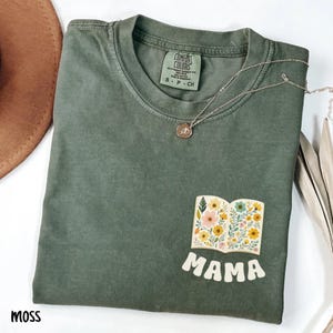 Mama Book Shirt First Chapter First Birthday Shirt Book Theme 1st Birthday Shirt Book Birthday Mama Shirt Book Lover Mom Gift Reading Shirt