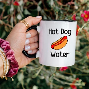 Hot Dog Coffee Mug, Gift For Hot Dog Lover, Glizzy Coffee Mug, Hot Dog Water Mug, Gift For Coworker, Gift For Dad, Cookout Coffee Cup
