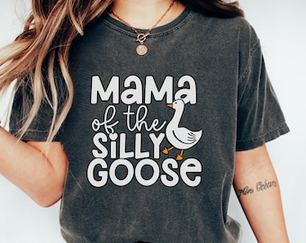 One Silly Goose First Birthday Shirt 1st Birthday Silly Goose Theme Mama Dada Goose Shirt 1st Birthday Boy Matching Mom Dad Silly Goose