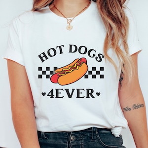 Hot Dog Lover T-shirt Hot Dog Shirt Gift For Hot Dog Eater Retro Hot Dog Tee Hot Dog Shirt For Women Hot Dog Themed Shirt Hotdogs Tshirt