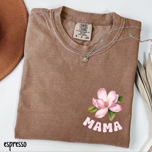 Magnolia Mama Shirt Magnolia Birthday Shirt Mama Dada Magnolia Flower Birthday Tshirt Magnolia Theme Mothers Day Gift 1st Birthday Girl