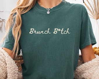 Brunch Shirt, Best Friend Gifts, Funny Women Shirt, Breakfast Shirt, Brunch Lover Gift, Brunch and Bubbly, Gift For Girlfriend, Brunch Party