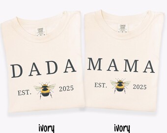 First Bee Day Birthday Shirt, Bee Themed Party, Dada Bee Shirt, 1st Bee Day Shirt, Bumble Bee Mama Shirt, Bee Birthday Shirt