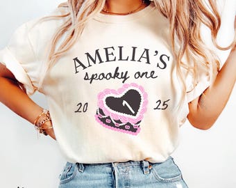 Spooky One Birthday Shirt Matching Family Spooky First Birthday Shirt Spooky Mama Shirt Halloween 1st Birthday Shirt October First Bday Tee