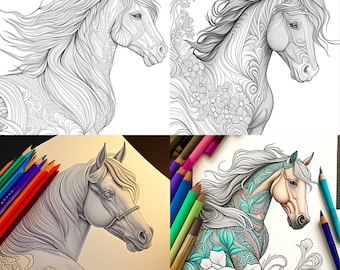 20 Animal coloring pages for adults