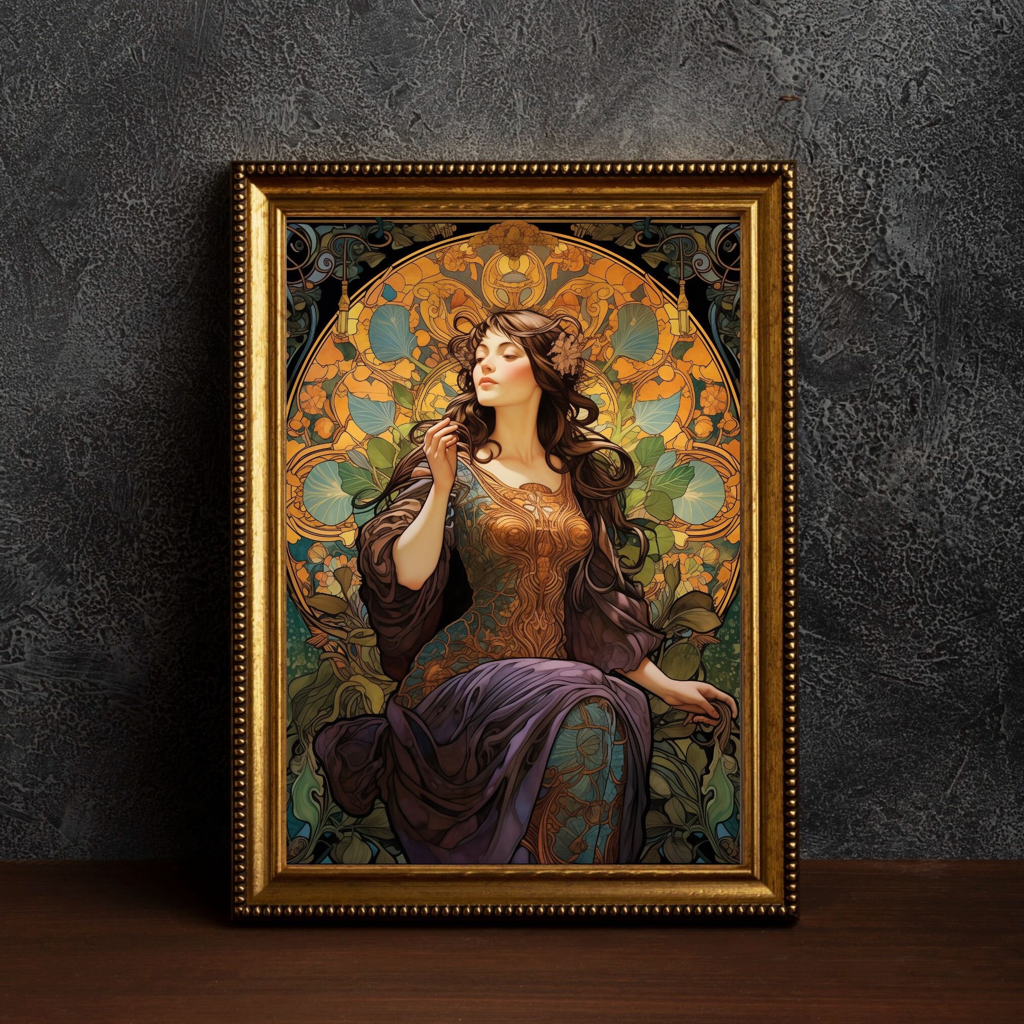 Alphonse Mucha Art Alphonse Mucha Print Art Nouveau Stained Glass