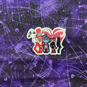 The three Vee’s Sticker