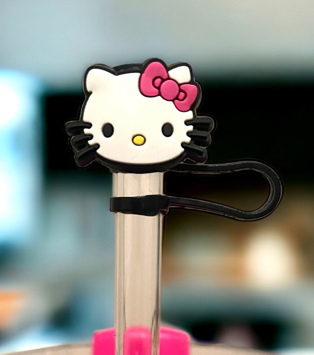 Hello Kitty Straw Topper for Stanley and Simply Modern Etsy