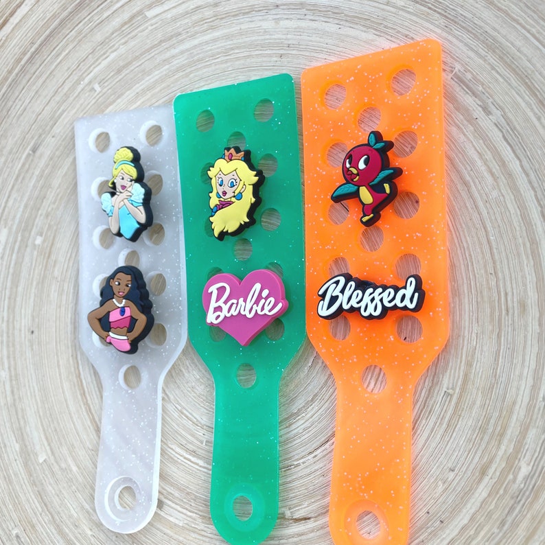 Glitter Croc Keychain Keychain for Croc Charms Key Chain Jibbitz