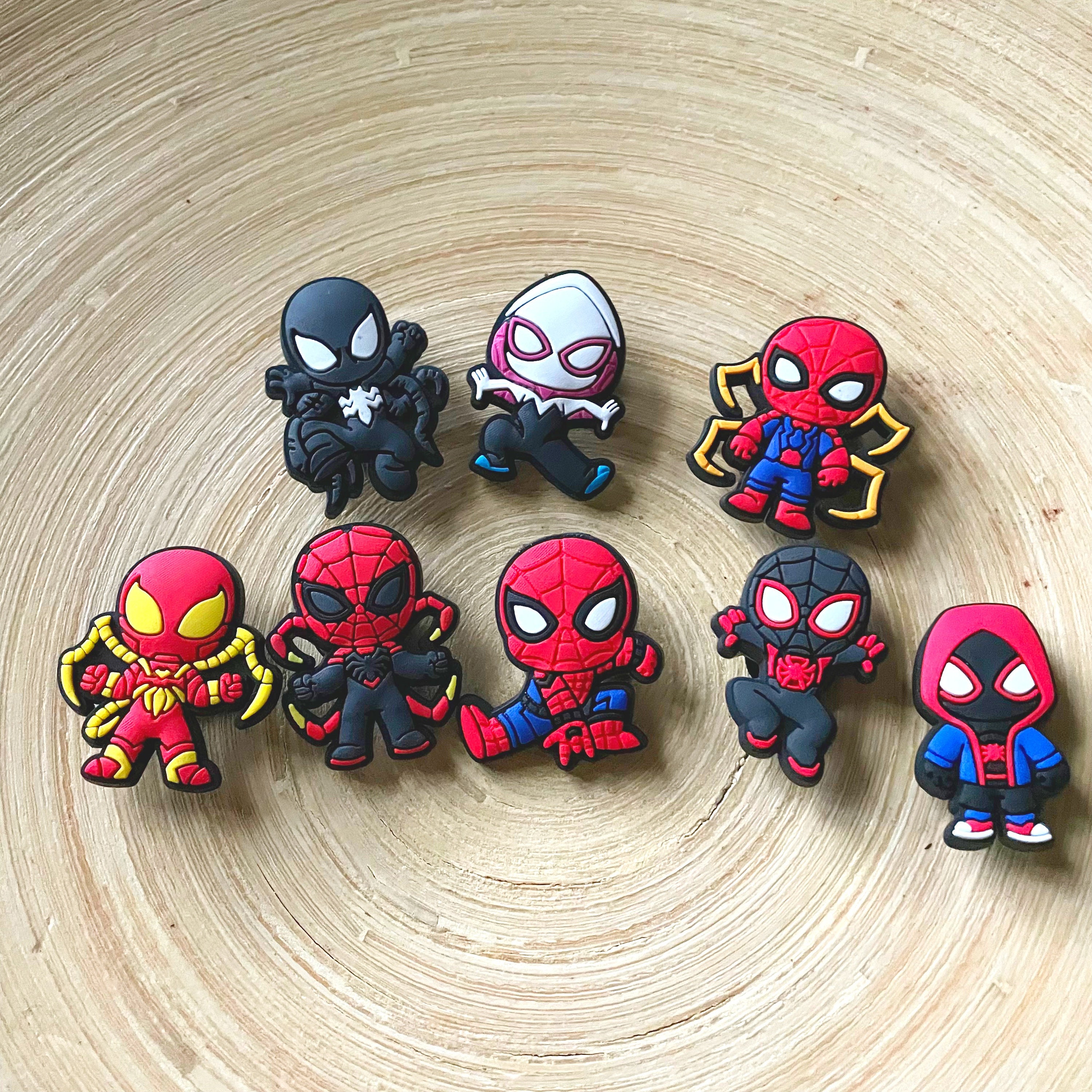 Spiderman Shoe Charms Shoe Charms for Kids and Adults Gwen Stacy Shoe  Charms Miles Morales Shoe Charms Shoe Charm Sets 