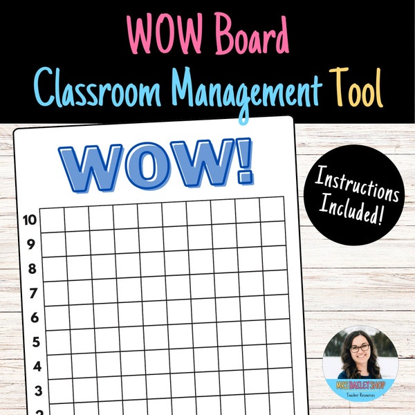 WOW! Board - Classroom Motivator