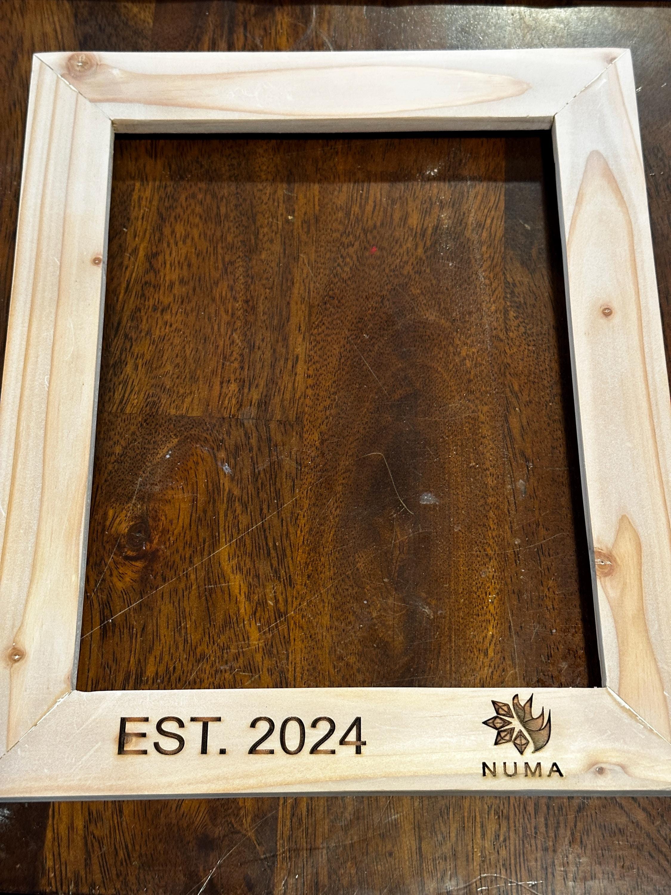 Rustic Cedar Picture Frames Available in Multiple Sizes. Handcrafted ...