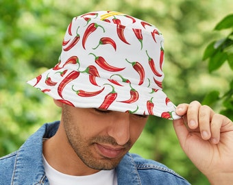 Carlos Sainz Chili Pepper 55 Bucket Hat