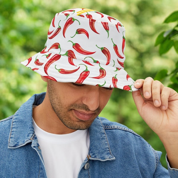 Carlos Sainz Chili Pepper 55 Bucket Hat