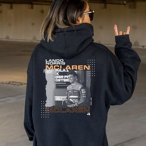 Lando Norris Paper Cutout Hoodie, F1 Hoodie, F1 Sweatshirt, F1 Gift, F1, F1 Merch, F1 Shirt, Lando Norris, McLaren, McLaren Shirt