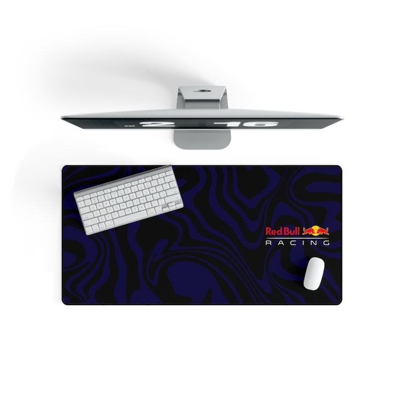 Red Bull Desk Mat, Red Bull Mouse Pad, Red Bull, Formula 1, F1, F1 Gift, F1 Merch, F1 Mouse Pad, Max Verstappen, Sergio Perez, F1 Shirt image 2