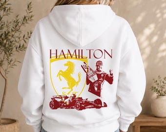 Sudadera con capucha de prensa de Lewis Hamilton