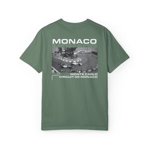 Chemise couleur confort graphique Monaco, chemise Formule 1, F1, F1, rétro F1, chemise F1, Formule 1, chemise course, Monaco, Formule 1, séné image 6