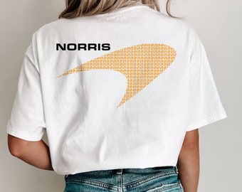 Lando Norris LN4 Graphic Shirt, Lando Norris, Lando Norris Shirt, McLaren, McLaren Shirt, F1, F1 Shirt, Retro F1, Formula 1, F1 Merch