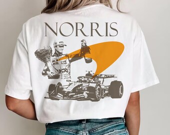 Lando Norris Press Print F1 Shirt