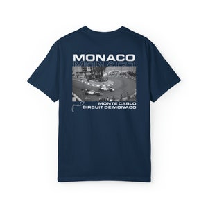 Chemise couleur confort graphique Monaco, chemise Formule 1, F1, F1, rétro F1, chemise F1, Formule 1, chemise course, Monaco, Formule 1, séné image 8