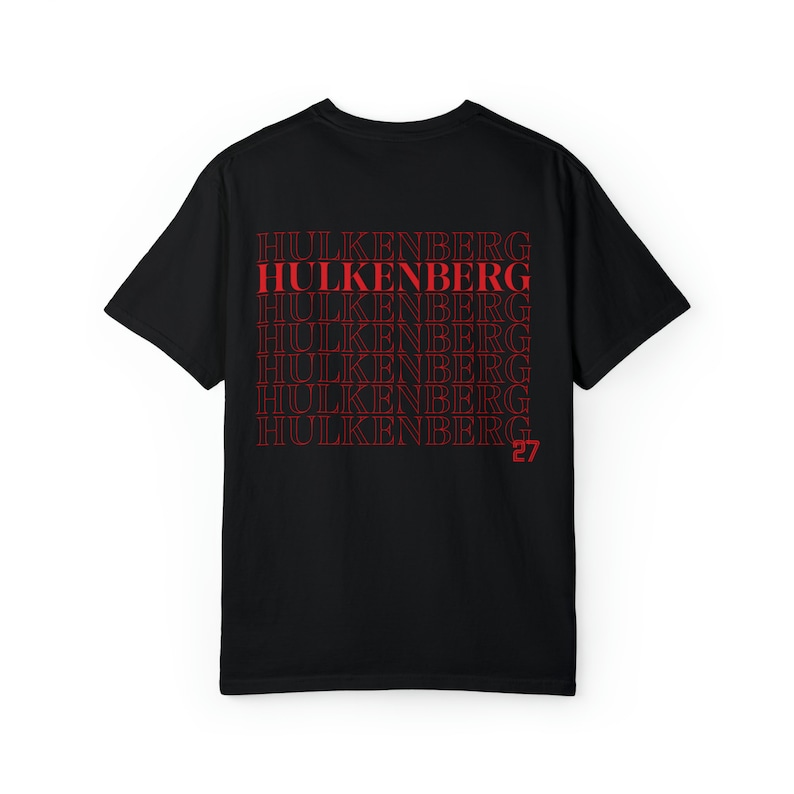 Niko Hulkenberg Comfort Colors Shirt, Niko Hulkenberg Shirt, Niko Hulkenberg, Formula One Tshirt, F1 Shirt, Haas Shirt, Haas, F1 Merch image 4