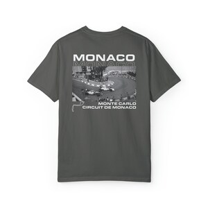 Chemise couleur confort graphique Monaco, chemise Formule 1, F1, F1, rétro F1, chemise F1, Formule 1, chemise course, Monaco, Formule 1, séné image 7