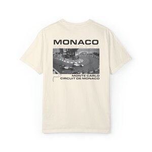 Chemise couleur confort graphique Monaco, chemise Formule 1, F1, F1, rétro F1, chemise F1, Formule 1, chemise course, Monaco, Formule 1, séné image 5