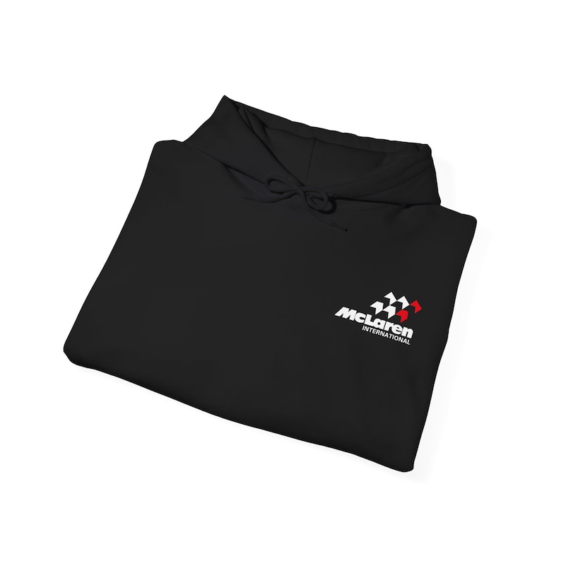 Sudadera con capucha y casco de Aryton Senna, sudadera con capucha de F1, sudadera de F1, regalo de F1, F1, merchandising de F1, camiseta de F1, Aryton Senna, McLaren, camiseta de McLaren, camiseta de Senna imagen 5
