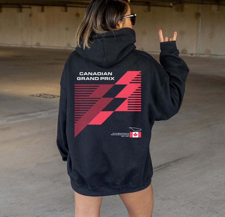 Sudadera Retro De Canadá Estilo Vintage - Color Negro | Diseño Vintage Para Amantes De Canadá | Perfecta Como Recuerdo O Regalo