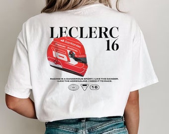 Charles LeClerc Helmet Comfort Colors Shirt, Charles LeClerc, Ferrari, Ferrari Shirt, Charles LeClerc Shirt, F1, Retro F1, F1 Gift, F1 Shirt