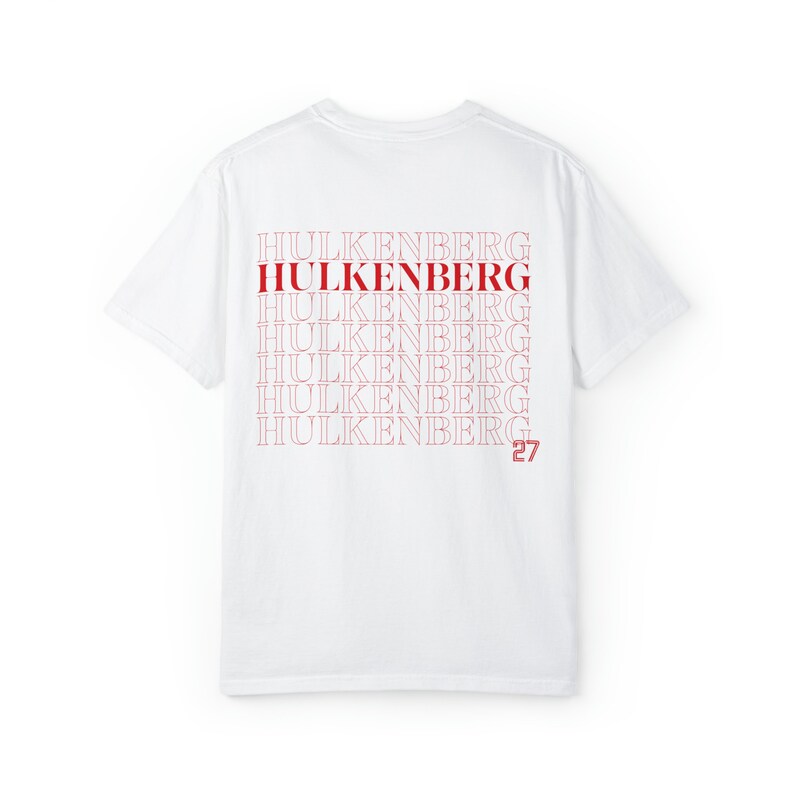 Niko Hulkenberg Comfort Colors Shirt, Niko Hulkenberg Shirt, Niko Hulkenberg, Formula One Tshirt, F1 Shirt, Haas Shirt, Haas, F1 Merch image 6