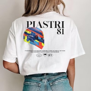 Oscar Piastri Helmet Formula 1 Shirt