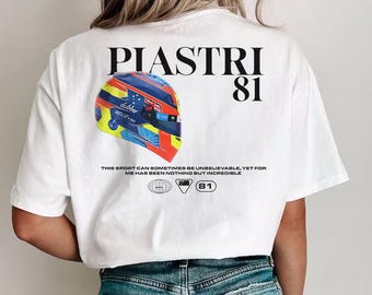 Oscar Piastri Helmet Formula 1 Shirt