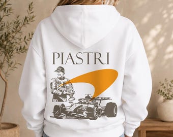 Sudadera con capucha de Oscar Piastri Print Press