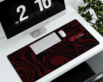 Haas Desk Mat, Haas Mouse Pad, Haas, Formula 1, F1, F1 Gift, F1 Merch, F1 Mouse Pad, Kevin Magnussen, Niko Hulkenberg, F1 Shirt, F1 Art