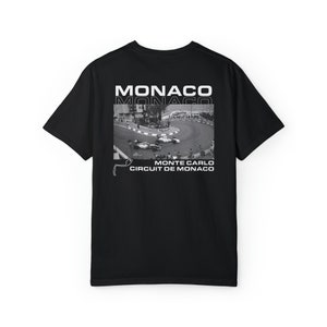 Chemise couleur confort graphique Monaco, chemise Formule 1, F1, F1, rétro F1, chemise F1, Formule 1, chemise course, Monaco, Formule 1, séné image 4