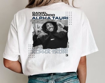 Daniel Ricciardo Paper Cutout Comfort Colors Shirt, Daniel Ricciardo, Red Bull Shirt, Daniel Ricciardo Shirt, Retro F1, F1 Gift, F1 Shirt