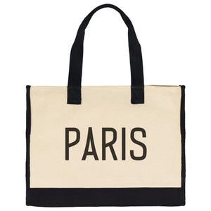 Paris Einkaufstasche, Paris Tragetasche, schicke Paris Tragetasche, Reisetasche, Paris Frankreich Geschenk, Premium Baumwolle Tragetasche, Eiffelturm Tote, Paris Souvenir
