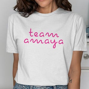 Team Amaya T-Shirt, Love Island T-Shirt, Love Island Quotes, Trendy Graphic Tee, Cute Summer Shirt, TV Show Fan Apparel