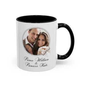Royal Couple Mug, Prince William and Princess Kate, Keepsake Gift for Royals Fans, Monarchy Mug William and Catherine Mug