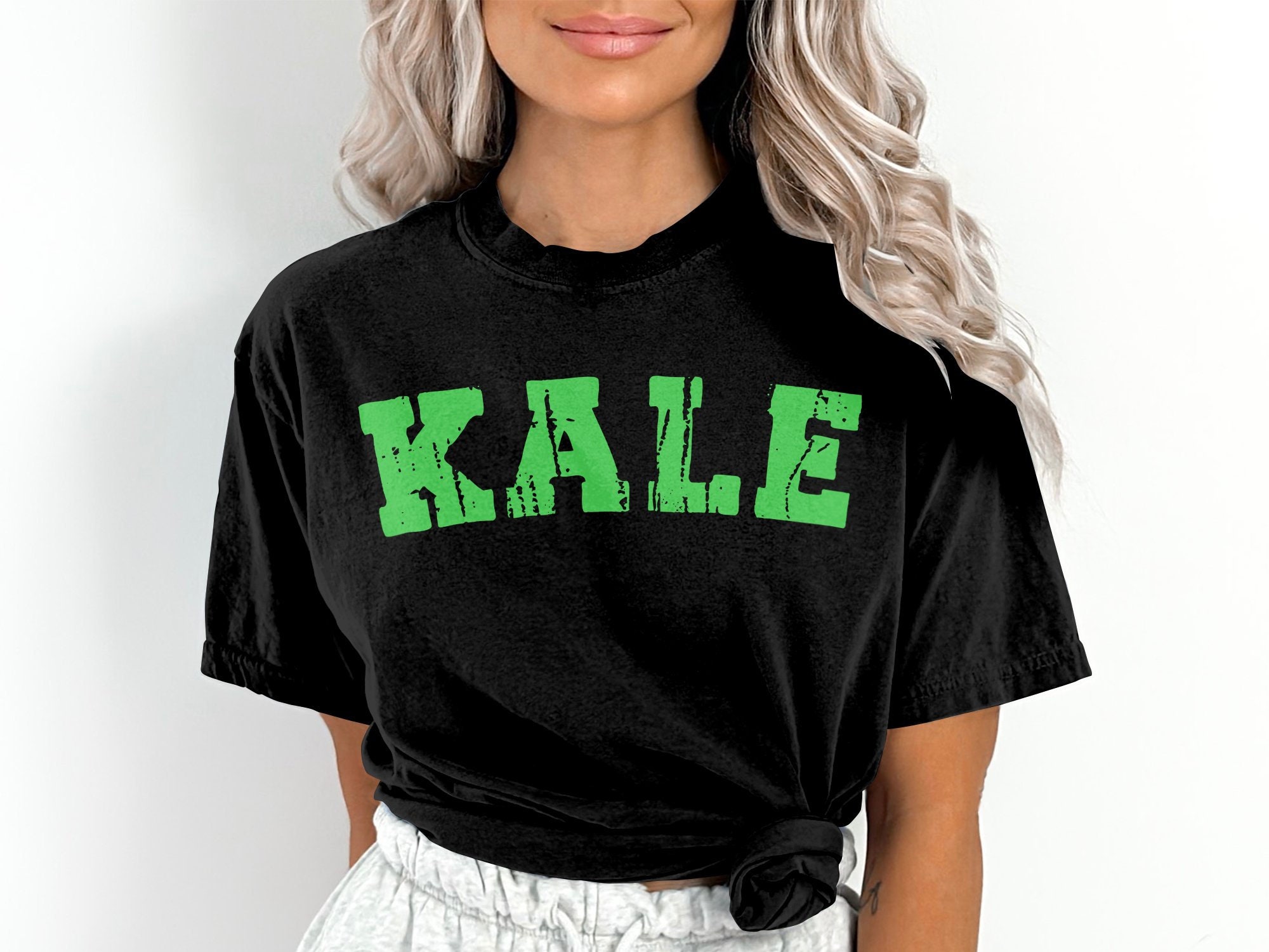 Kale T shirt Vegan T shirt Kale Varsity T shirt Kale Funny Kale Shirt Cute Vegan Shirt Kale Shirt Kale University Top Etsy Australia