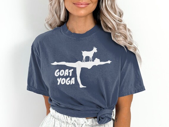 Cute Goat Yoga T-Shirt - Yoga Pose Cute Goat Yoga T-Shirt - Yoga Pose