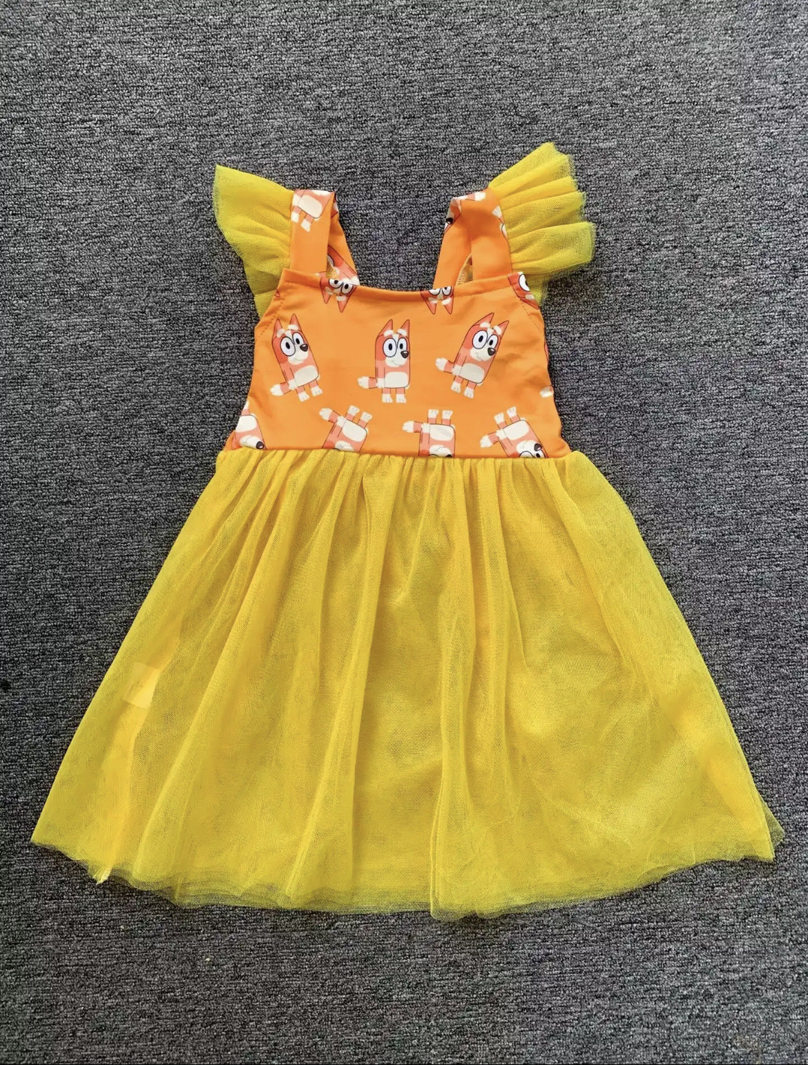 Bluey Bingo Toddler Girls Dress 